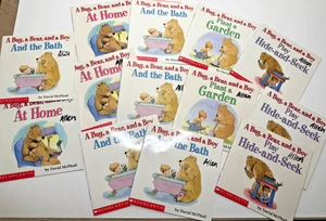A Bug A Bear A Boy David McPhail Lot of 13 Books Hide Seek Bath At Home Garden - Bild 1 von 4