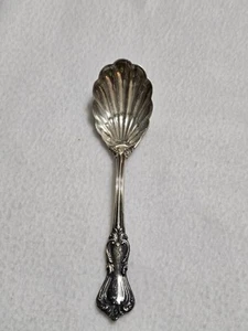 Reed & Barton MARLBOROUGH Sterling Silver Sugar Shell Spoon, No Mono - Picture 1 of 2