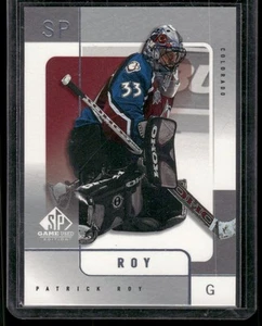 2000-01 SP Game Used #13 Patrick Roy - Picture 1 of 2