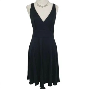 Mini Vestido Ralph Lauren Etiqueta Púrpura Negro Fiesta Formal Cóctel Sin Espalda Talla 6 - Imagen 1 de 6