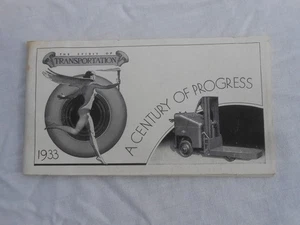 1933 Century of Progress Chicago Weltausstellung Clark Tructractor Company Broschüre - Bild 1 von 15