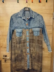 Damen Jeans Kombimantel Gr. 44/46 - Bild 1 von 7