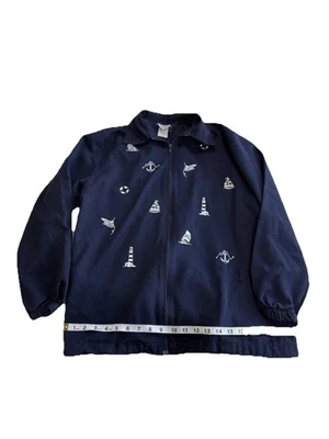 Chaqueta náutica vintage para mujer BonWorth Foto 1 de 3