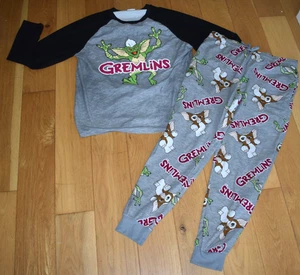 GREMLINS ADULT PYJAMAS - XL, grey black soft Primark - Picture 1 of 6