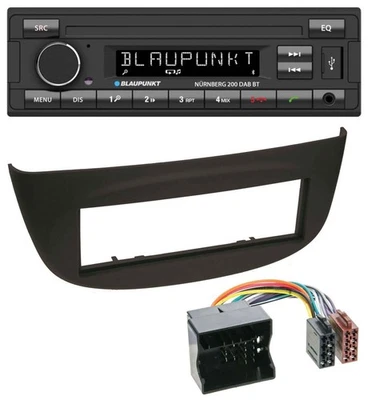 Blaupunkt USB DAB MP3 Bluetooth Autoradio für Renault Twingo (07-14) schwarz - Bild 1 von 4