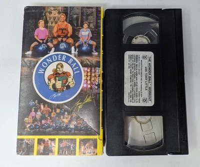 VHS: Wonder Ball Workout: Tony Little: weird bizarre exercise special interest - Image 1 of 2
