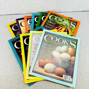 Cooks Illustrated Magazine Lot of 10 2020 and 2022 Cooking How To Recipes - Imagen 1 de 9