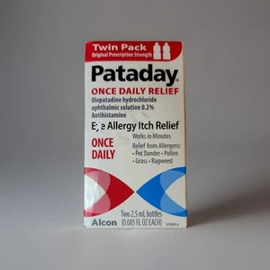 Pataday Once Daily Relief Original Strength Eye Drop Twin Box - 10/25 - Picture 1 of 4