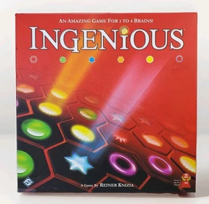 INGENIOUS Pattern Tile Strategy Board Game ▪︎ Complete, Fantasy Flight Games - Picture 1 of 7
