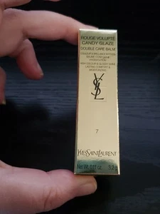 YSL Yves Saint Laurent Candy Glaze Lip Gloss Stick in 7 Beige Bliss ~ 0.11 oz - Picture 1 of 8