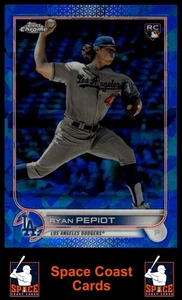 Topps 2022 actualización cromada edición Sapphire #US109 Ryan Pepiot Dodgers - Imagen 1 de 2