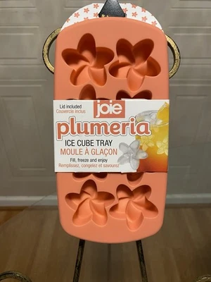 Bandeja de Silicona con Forma de FLOR RETRO JOIE con Tapa Sellada a Prueba de Derrames Hielo, Foto 1 de 4