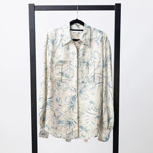 SIGNIFICANT OTHER Acadia Shirt - Illustration Floral Size 10 - Picture 1 of 6