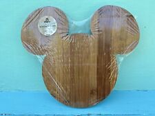 Disney Mickey Mouse Icon Wooden Cutting Board ~ New In Cellophane