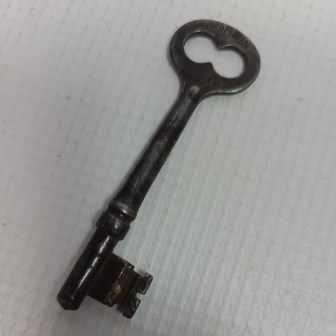 Antique Corbin P5 Mortise Lock Skeleton Key - Antique Door Hardware- PLEASE READ Cover