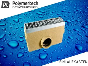 Polymerbeton Einlaufkasten mit Stahlzarge inkl.Zinkrost Kl.B125 12,5 Tonnen - Bild 1 von 5
