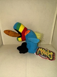 Meanies Series 1 Hurley The Toucan Bean Bag Plush New with Tags Vintage New 1997 - Picture 1 of 2
