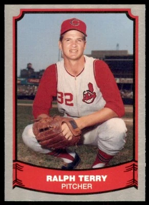 1988 PACIFIC LEGENDS I #64 RALPH TERRY CLEVELAND INDIANS - Image 1 of 2