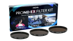 Set di filtri Hoya ProND EX Filter Kit 62mm - Foto 1 di 3