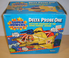 Vintage DC Super Powers Delta Probe One Complete Mint Complete w Box Kenner 1985