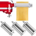 Pasta Roller Attachment For Kitchenaid Stand Mixers Smooth Rolling And Cutting