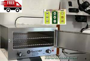 12V OVEN Portable Travel Heat Cook 12 volt Large Road Chef Stainless Steel