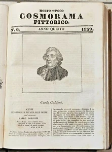 COSMORAMA PITTORICO 1839 CARLO GOLDONI RITROVATO ELETTRICO - Imagen 1 de 1