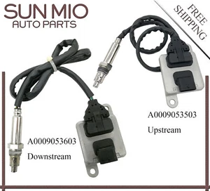 2X A0009053503 A0009053603 Nox Sensor For Mercedes Benz W164 W166 W205 Sprinter - Picture 1 of 7