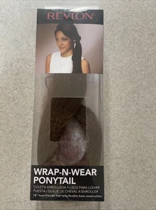 Revlon 18" Wrap-n-wear Ponytail (straight) Heat-friendly Medium Brown - Picture 1 of 7