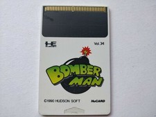 BOMBERMAN NEC TurboGrafx-16 PCE action puzzle game Hu-card only tested-d0830-
