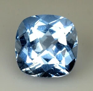 Blue Beryl 1.56 Cts Un Heated Santa Maria Top Quality Blue Beryl Gemstone - Afbeelding 1 van 1