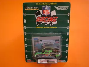 1992 MOTOR SPORT TRADITIONS NFL RACING #18 INTERSTATE BATTERIES CAR(S) NEW CHOOS - Picture 1 of 42