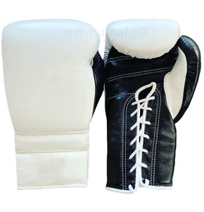 Customized Any Logo or Name like Win,,ing , G,,ant CowHide Leather Boxing Gloves - Picture 1 of 2