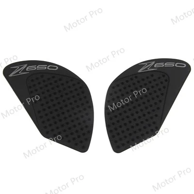 Tank Traction Side Pad Fuel Gas Knee Grip Protector For Kawasaki Z650 2017-2021 - Image 1 of 4