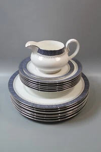 Set of Royal Doulton Sherbrooke Dishes - plates, bowls, jug and saucer - Picture 1 of 11