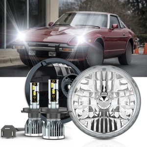 DOT 7inch LED Projector Headlight High&Low Beam Fit Datsun 280ZX 280Z 260Z 240Z - Picture 1 of 15