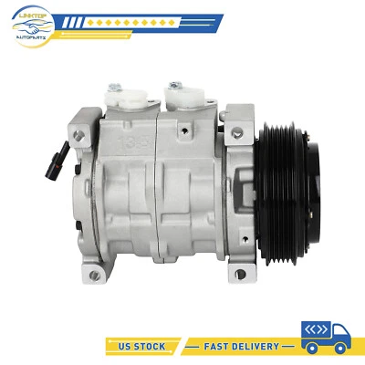 For Suzuki Aerio 2.0L 2002-2003 2.3L 2004-2007 AC A/C Compressor 1 Year Warranty - Image 1 of 4