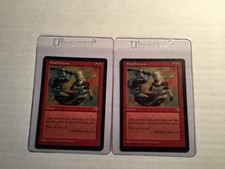 Final Fortune X 2 Mirage MTG Magic the Gathering NM/M  unplayed