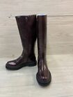 Vince Camuto Phrancie Knee High Boot, Women's Size 7.5 M, Eggplant NEW MSRP $198