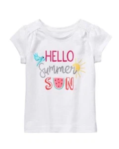 Nwt GYMBOREE GIRLS HELLO SUMMER SUN Mix N Match Shirt Size Xs 4 - Picture 1 of 1