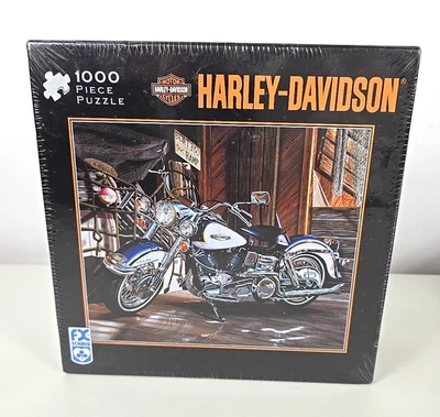 Rompecabezas sellado FX Schmid Harley Davidson Motocicletas 1000 piezas - Captura del día Foto 1 de 2