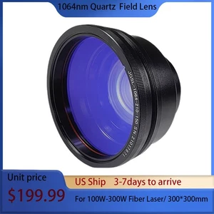 300*300mm M85 Thread F-theta Scan Quartz Field Scan Lens For 1064nm Laser US - Picture 1 of 17