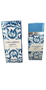 DOLCE GABBANA LIGHT BLUE NEW 2025 LOVE IN CAPRI EAU DE PARFUM 100ML Sealed - Picture 1 of 3