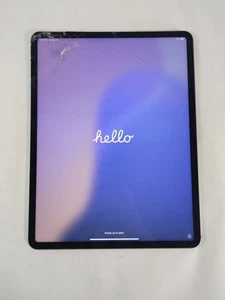 Apple iPad Pro 12.9" (6th Gen) A2764 128 GB iOS 18.4 Space Gray Tablet For Parts - Afbeelding 1 van 6