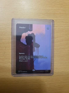 MTG Magic Ponder 0013 Borderless Spider-Man - Picture 1 of 2