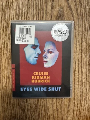 Eyes Wide Shut Criterion Collection 4K UHD + Stanley Kubrick Brand New Sealed! Foto 1 de 2
