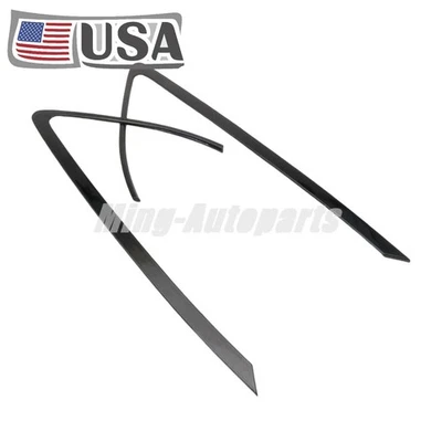 2x Borde de ventana de cuarto lateral derecho e izquierdo trasero para RX330 RX350 RX400h 2004-2008 Foto 1 de 4