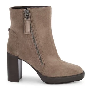 Botas al tobillo Aquatalia Ilenia gris gamuza talla 10 para mujer precio de venta sugerido por el fabricante $495 - Imagen 1 de 24