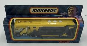 CAMIÓN DE CONVOY MATCHBOX CY 1 CY-1 KENWORTH CABOVER DE COLECCIÓN AMARILLO - Imagen 1 de 11