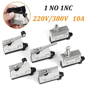 BM-7 Series Travel Switch Micro Limit Switch Self Reset 1 NO 1 NC 220V/380V 10A - Picture 1 of 22